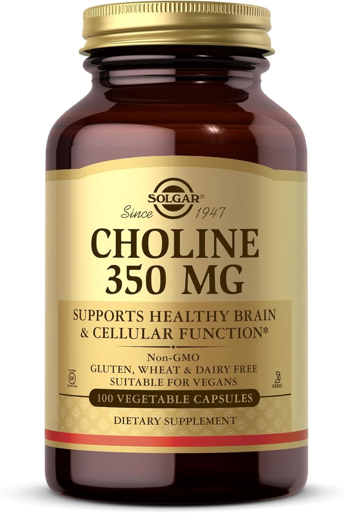ソルガーコリン350mg - 100野菜カプセル - 非GMO、ビーガン、コーシャ - 100サービング