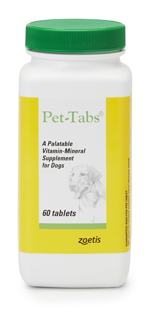 ペット タブの犬、Chewableタブレット、60の計算のびんのためのMultivitaminおよび鉱物の補足