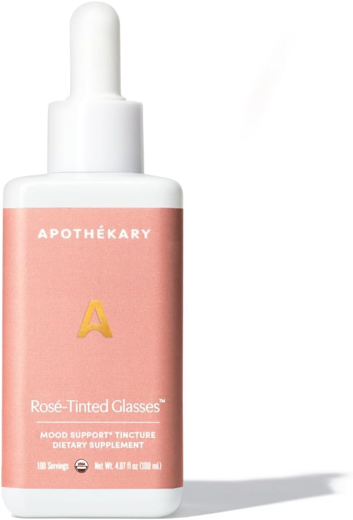 Apothékary Rosé-Tinted メガネ, ワイン-Inspired Herbal Liquid Drops Herbal Supplement, Sugar Free, ビーガン, 100 サービング 4.07oz