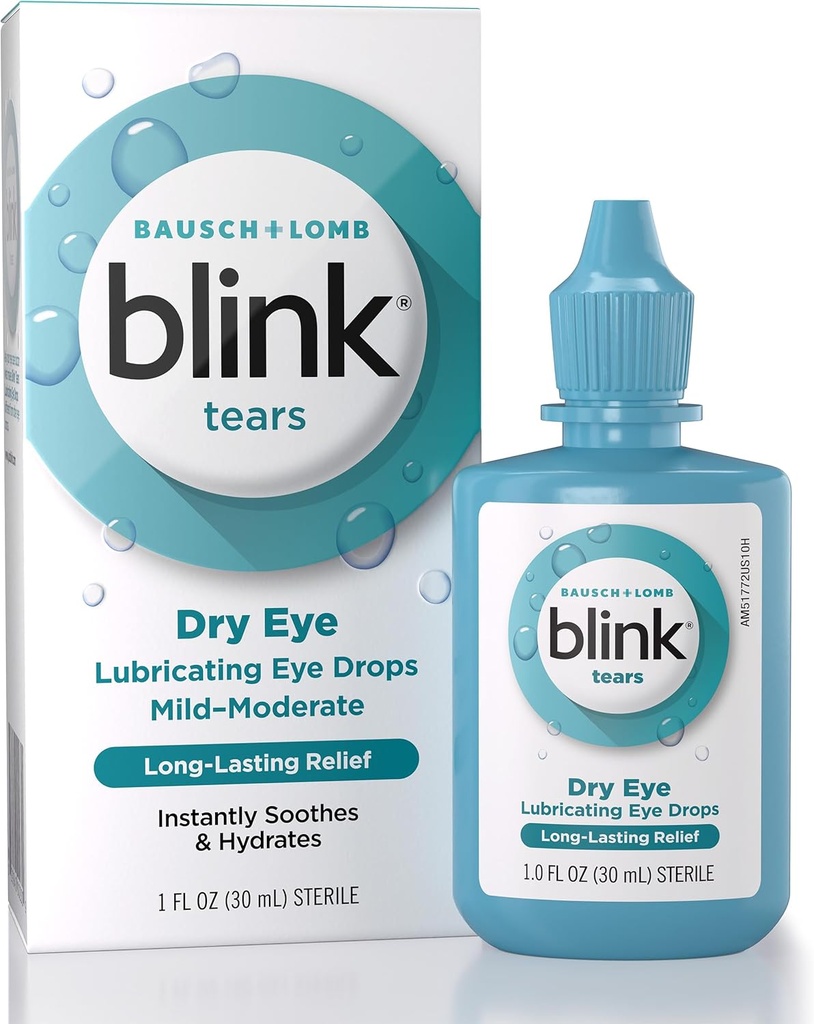 BLINKの涙は眼の低下、保湿及び軟膏化を、Hyaluronateとの乾燥した目、減らします不快感、長続きがする水和を、Soothes及びMoisturizesの1 FlのOz Lubricatingの皮をむきます