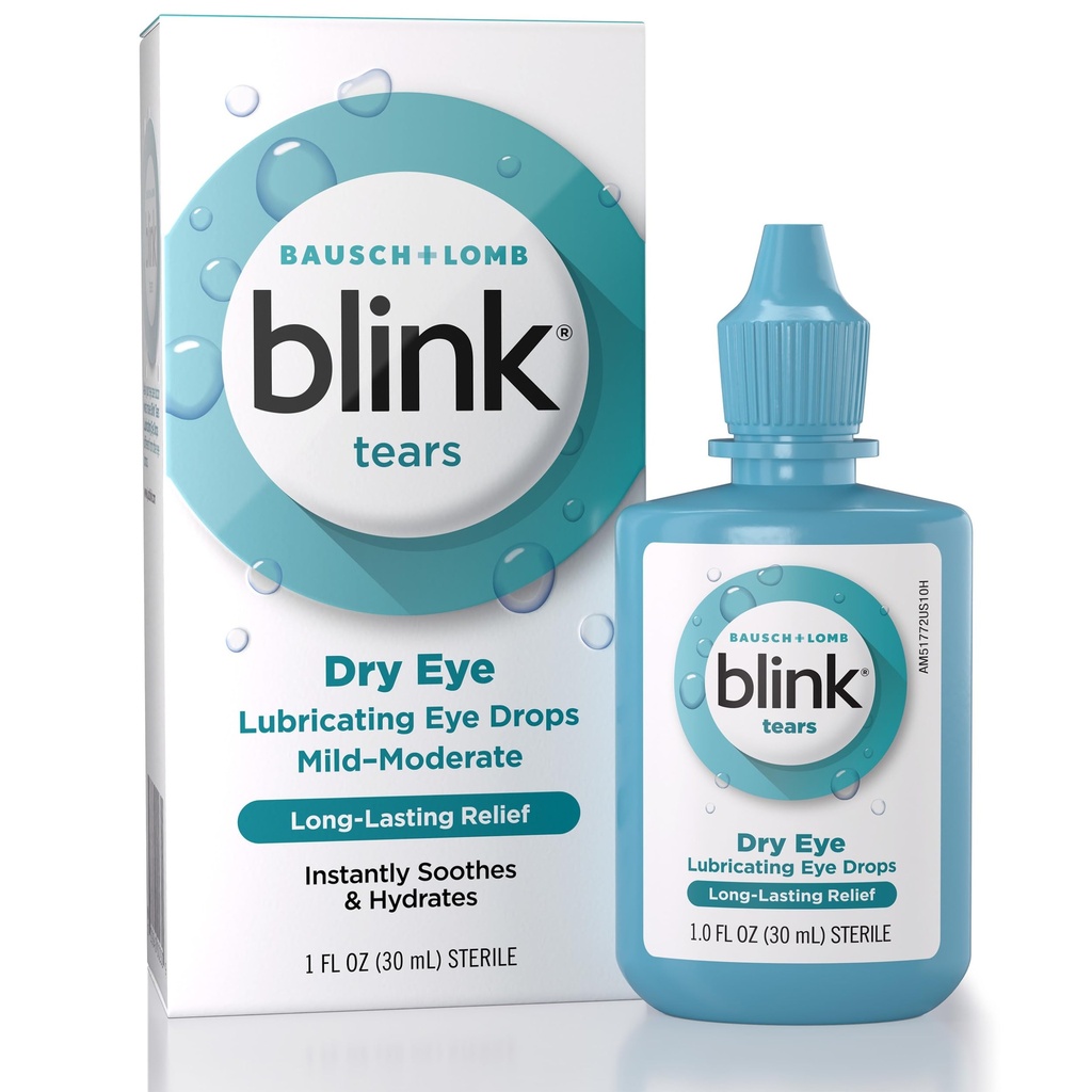 BLINKの涙は眼の低下、保湿及び軟膏化を、Hyaluronateとの乾燥した目、減らします不快感、長続きがする水和を、Soothes及びMoisturizesの1 FlのOz Lubricatingの皮をむきます