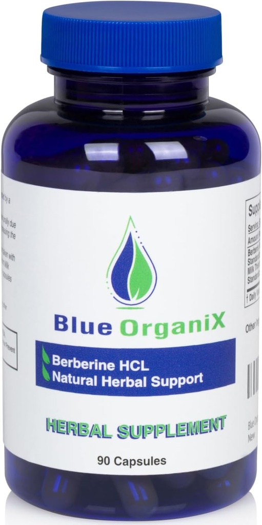 よりよい吸収のためのSilymarinとミルクのThistle 500mgの方式HCLの複雑な補足、90ベジタリアン カプセル、1のびん、全面的な健康サポートが付いているBerberine