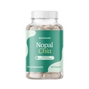 Santo Remedio Nopal Chia、Prickly Pear CactusおよびChiaの粉の食事療法の補足、臨床的に証明された原料、グルテンフリー、非GMO、加えられた砂糖無し、120のカプセル、容器ごとの60のサービング