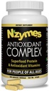 人のためのNzymes®の酸化防止コンプレックス。 強力な抗酸化サプリメント、ビタミンC、ビタミンE、ビタミンA、セレン、ライブスプルーテッド酵素。 180 カウント - アメリカ製