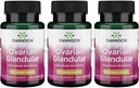 Swanson Ovarian Glandular - 女性の Glandular Health & Balance サポートを促進する天然サプリメント - ウェルネスをサポートするためのプレミアムバインティッシュから供給 - (60カプセル、250mg 各) (3パック)