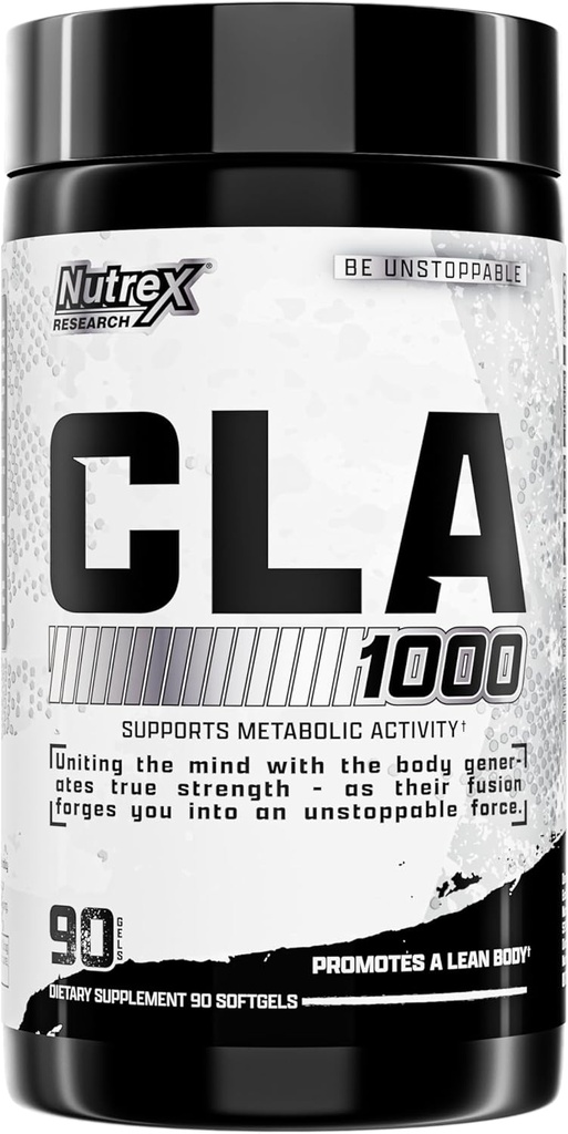 Nutrex CLA 90 ソフトジェル - 1000mg 脂質油によるリン酸活性ブレンド - 減量のための興奮剤フリーメタボリズムブースターピル