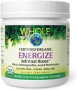 自然な要因からの全地球及び海、マカの根、Ashwagandha及びより多くの6.2 ozの粉が付いているAdrenal Boostを増強して下さい