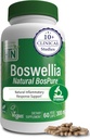Health Thru Nutrition Boswellia 300mg 60 Capsules as Bospure AKBAMAX | High Potency 75% Boswellic Acids 10% AKBA | Healthy Mobility Support | Vegan Certified | Non-GMO, Gluten Free, Soy Free