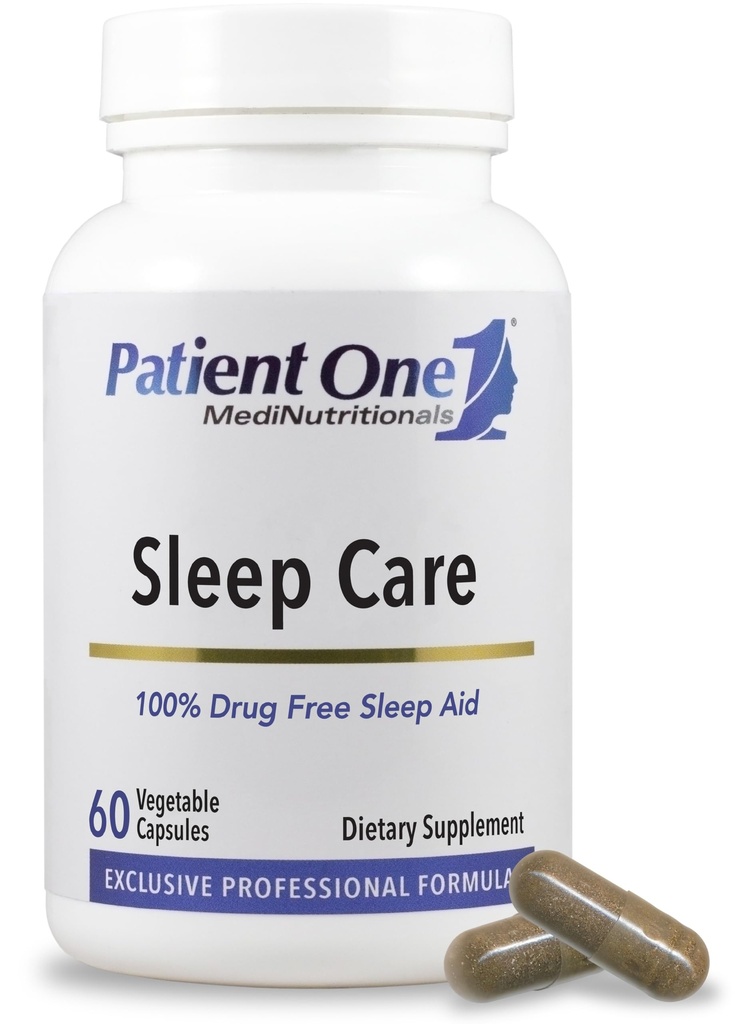 患者様ワンスリープケア | 眠りと眠りへの移行をサポートするサプリメント* | チャモミール、バレリアン、メラトニン、その他 | 60カプセル