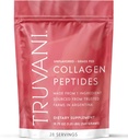 Truvani Hydrolyzed Collagen Peptides | Unflavored | 28 仕入 | 20g グラスフェッドコラーゲンプロテインパウダー | 毛・皮膚・爪の健康を促進 | 酪農場・グルテンフリー | 女性・男性 | パッケージ May Vary