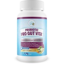 Probiotic Pro Gut Vita - Gut Health Support Probiotic & Vitamin Formula - 健康な消化、栄養吸収、腸の動きを促進 - 追加の健康上の利益のためにGut Microbiomeを改善する