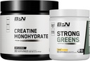 BARE PERFORMANCE NUTRITION BPN クレアチンモノハイドレート&強力なグリーンズバンドル