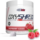 EHP Labs OxyShred非興奮剤プレワークアウトパウダー - 刺激フリー、カフェイン無料プレワークアウト男性と女性 - 非刺激プレワークアウト - 砂糖フリーエネルギーパウダー - ラズベリー、60サービング