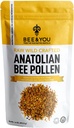 Bee and You Bee Pollen Granules, 16oz (1lb) Bag, 100% Pure, Natural Supplement, Antioxidants, Proteins, Vitamins, Amino Acids, for Adults, Women, Men