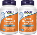 NOWサプリメント、超オメガ3分子蒸留とエンターティックコーティング、90 Softgels(パッケージ2)