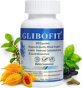 GLIBOFIT – 健康な炭水化物 & 脂肪代謝サポート, 90 ビーガンカプセル