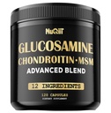 免疫及び接合箇所サポート補足2000mgのグルコサミンのコンドロイチンMSM - Turmeric Curcuminの根、Boswellia、Elderberry、Echinacea及び多く- 120のカプセル-骨の健康、柔軟性及び強さサポート