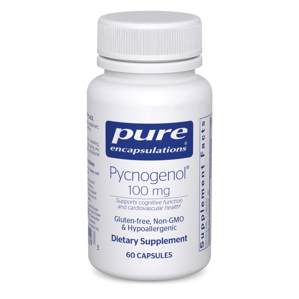 純粋なカプセル封入Pycnogenol 100のmgの 血管の健康を促進し、酸化防止サポートを提供するhypoallergenicの補足  60のカプセル