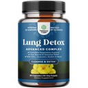 Lung Detox Mulleinの葉のカプセル-NAC Quercetin及びCordycepsのエキスが付いているMullein Lungの清潔な複合体を浄化して下さい-Sinusの免除及び呼吸サポート60ctのための葉のハーブのマスクの補足