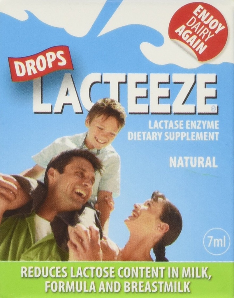 ゲルダの科学的なLacteezeは7 ml液体酵素を落とします