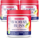 (3つのパック) Baobab Blissの粉、Baobab Blissの有機性の粉、Baobab Blissの粉すべての自然な繊維の補足、Baobab Blissのフルーツの粉、Baobab Blissの粉の有機性見直し、3か月のための90のサービング