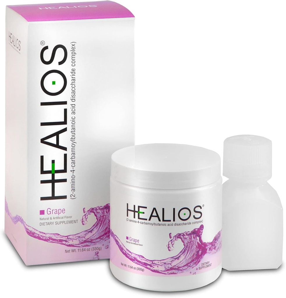Healiosのブドウの味の口頭健康および食事療法の補足、粉の形態、自然に源を付けられたLグルタミン Trehalose Lアルギニン、11.64のオンス
