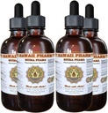 Muira Puama Liquid Extract, Organic Muira Puama (Ptychopetalum Olacoides) Tincture Supplement 4x4 oz