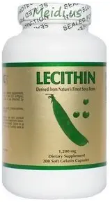 NCB 2本のびんのレシチン、1200mg 200 Softgels/Bottle