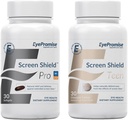 EyePromise スクリーンの盾オールインワン目のビタミン スクリーンの盾の十代のChewable目のビタミン