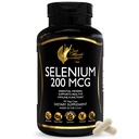 Cocó 3月 N.M.D. Selenium 200 mcg – 甲状腺&免疫サポートサプリメント – 代謝と抗酸化防衛のためのエッセンシャルミネラル – グルテンフリーグルテン, 酪農場無料 & ビーガン – 3 ヶ月の供給, 90 ベジーカプセル