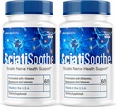 LIVORKA(2パック)Sciatisoothe - Sciatisootheサプリメント、Sciati Soothe、Sciatisooth、Sciati Sootheサプリメント、Sciati Sootheカプセル、Sciatic Soooth、120カプセル2ヶ月