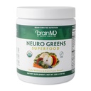 BRAINMD Dr Amen Neuro Greens スーパーフード - 7.9 oz - 全身のウェルネス、消化+免疫&脳の健康をサポート - グルテンフリー - 30 サービング