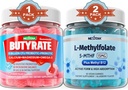 プロバイオティクス+プレバイオティクス+ポストバイオティクス、L-MethylFolate 15mgグミ
