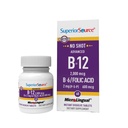 優秀な源無し 打撃の高度無し B-12 2,000 mcg B-6/葉酸 600 mcg - 女性及び人のための葉酸 - B のビタミンの補足はエネルギー及び細胞の健康 - 60 の補助的な分解のタブレットを支えます