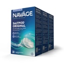 Navage SaltPod Bundle 3 30Packs (90 SaltPods) - Navage Salt Pod Refills Only - Navage Navage Nasal Irrigation System - Sinus Rinse と Saline Pods for Fast と Soothing Edwards 専用設計