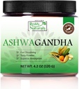 Reddy Naturals Aryanaの純粋な有機Ashwagandhaの粉-10%のwithanolidesの高周波根のエキス-圧力及びエネルギー サポートのための自然なオレンジ味- 4.2 OZ (120g)