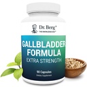 Dr. Berg Gallbladderの方式の余分強さ-OxのBileの粉およびConjugatedのBileの酸 - Digestiveの酵素のProprietaryのブレンド-完全な45日の供給- 90の野菜カプセル