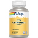 Solaray GTF Chromium 200mcg - 純粋なクロムGTF 200 mcgサプリメント、男性と女性のためのメタボリック機能と全身の健康をサポート - 200ビーガンカプセル