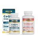 性質の実験室の金のCoQ10 +アルファLipoicの酸+アセチルLカーノンHCL +マグネシウムのGlycinate 400mg