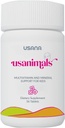 子供のためのUSANA Usanimalsマルチビタミン - ビタミンA、C、D、E、B6、B12、亜鉛、鉄 - 免疫、骨、脳の健康をサポート - 年齢のための必須栄養素2-12 - 56錠