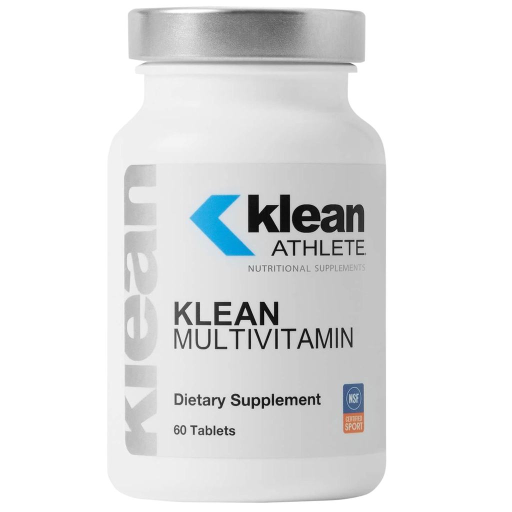 Klean Athlete Klean Multivitamin - 最適な健康のための必須栄養素と抗酸化剤 - NSFスポーツ認定 - 60錠