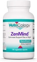 栄養学のZenMindの補足- Calmnessサポート、昼か夜、GABA、L-Theanine、Hypoallergenicのベジタリアンのカプセル- 120の計算