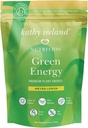 Kathyアイルランドの極度の緑エネルギーの粉、抹茶及び緑茶、免疫及び消化器サポート補足、加えられた砂糖、Meyerのレモン味、7.4のozのきれいなエネルギー飲み物の組合せ