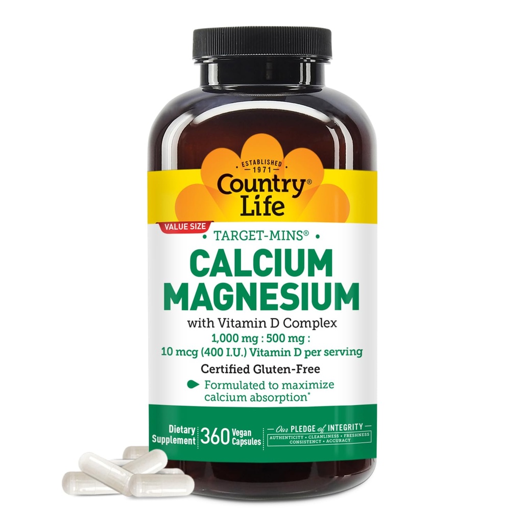 ビタミンDコンプレックス、1000mg / 500mg / 10mcg、360ビーガンカプセル、認定グルテンフリー、認定ビーガン、認定非GMO認定...