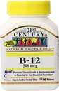 21st 世紀 B-12 500 mcg 錠、110 カウント(3)のパック