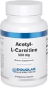 ドグラス研究所 アセチル L-カルニチン 500 mg | 正常な老化プロセス中に脳と神経機能をサポート* | 60カプセル
