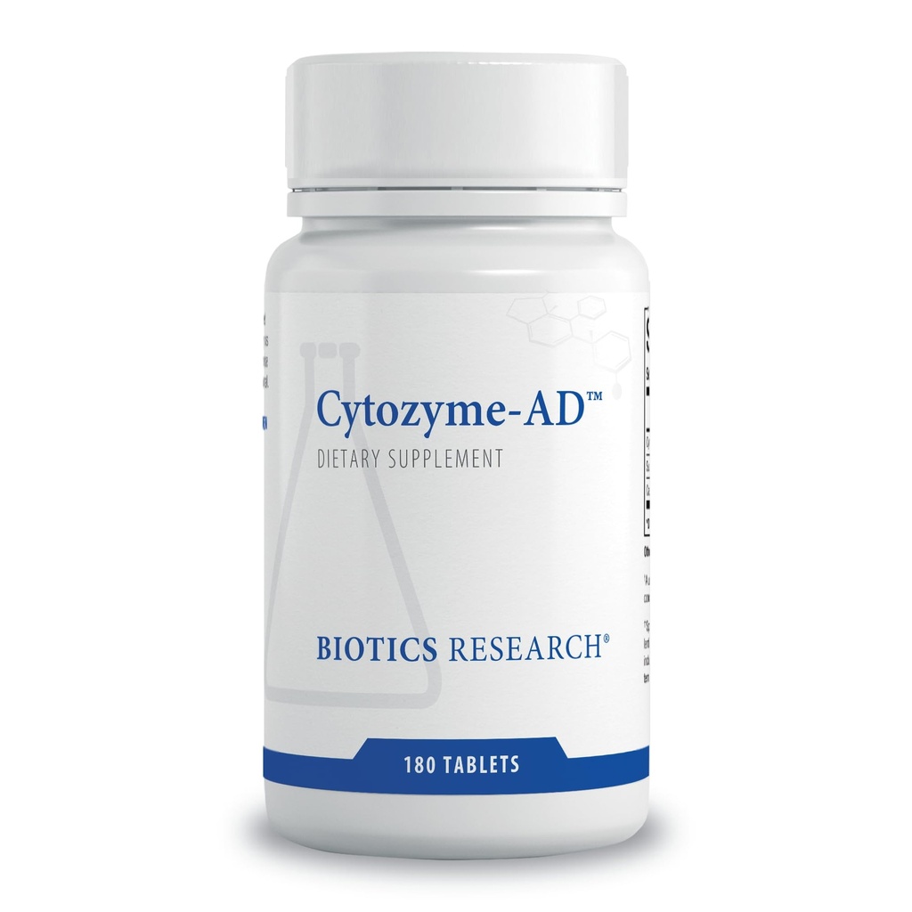 バイオティクス研究 Cytozyme-ADTM 女性と男性のための副腎サポートサプリメント– ヘルシーなアドレナリン機能をサポート, 正常なエネルギーレベル & 全体的なウェルビーイング & カルムを促進 – 180 錠