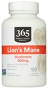 365 by 全食品市場, ライオンズマネ茸500mcg, ビーガン, 90 カウント