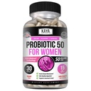 Kaya Naturals Probiotics 50 Billion CFU - 女性のためのプロバイオティクス、男性と大人のためのプロバイオティクス、ナチュラル - Gut Health&免疫サポートサプリメント - 消化器系サポート - 30野菜カプセルを提供します