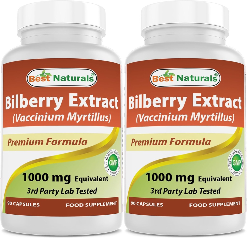 ベストナチュラルズベリー1000 Mg 90カプセル(90カウント)(2パック)